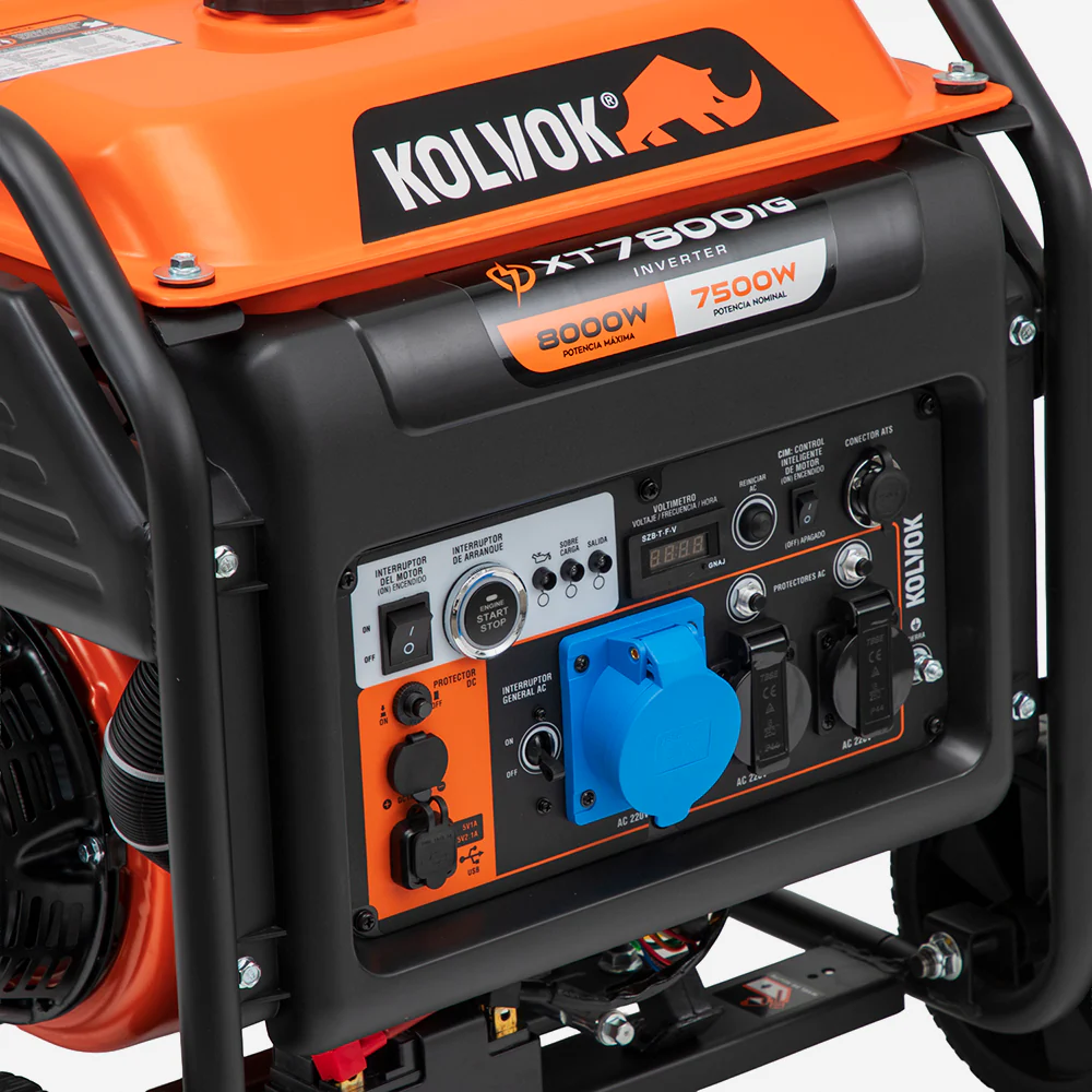 Generador Eléctrico 8 kVA KOLVOK (Gasolina) - Imagen 5